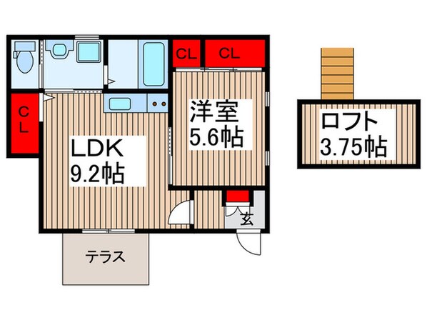 セリーズの物件間取画像